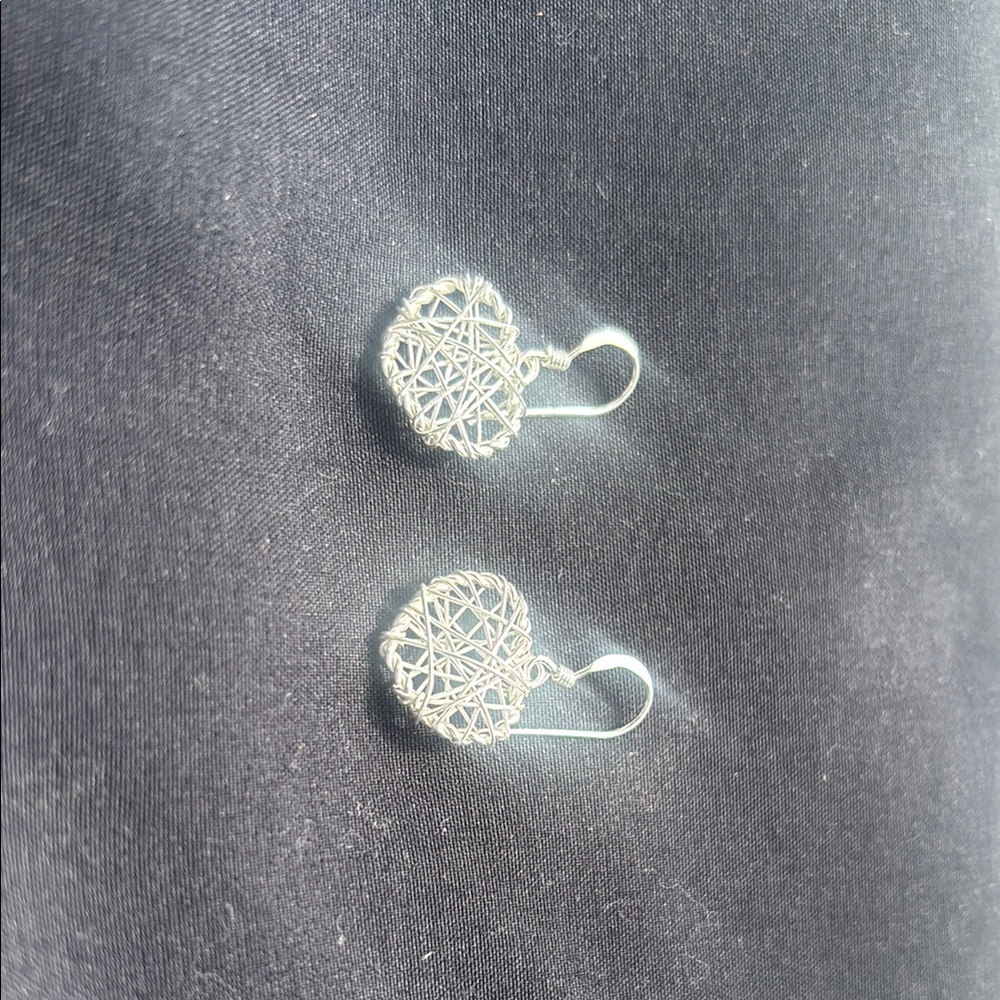 Elegant Silver Filigree Earrings